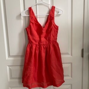 Red Sleeveless Dress | Size S